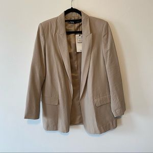Zara tan blazer